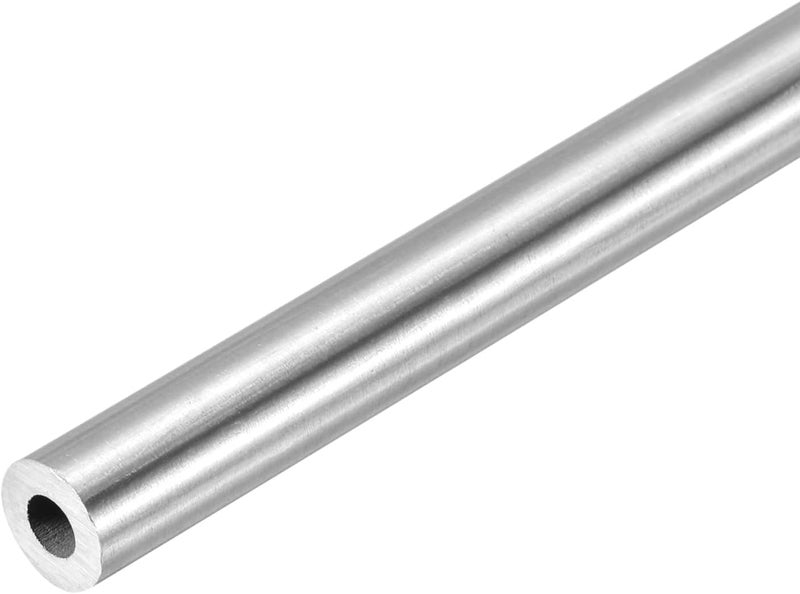 uxcell 304 Stainless Steel Tube, 3mm ID 7mm OD 250mm Length Round Seamless Straight Steel Metal Capillary Pipe Tubing for Industry DIY Projects - Image 1